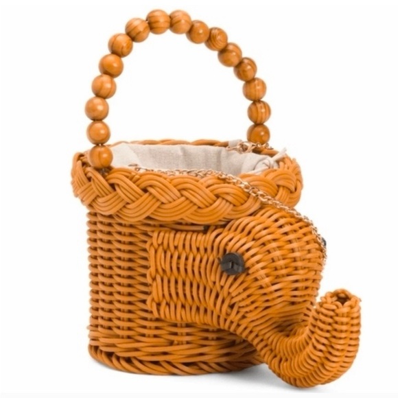 Viral Rare Tommy Bahamas novelty elephant Crossbody - Picture 3 of 7